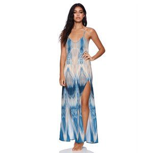 Beach Bunny Mystique Maxi Dress Nwt size M RARE